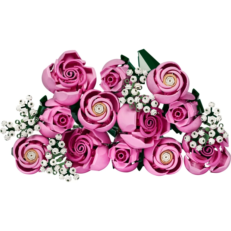Lego Botanicals Roze Rozenboeket - 1 stuk