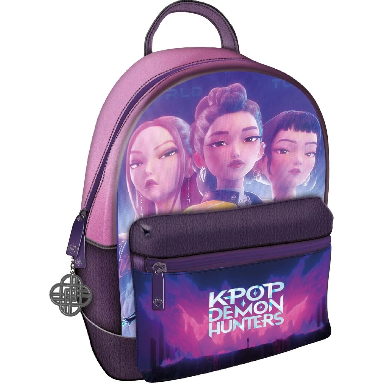 K-Pop Demon Hunters Rugzak - Violet & Roze - 1 stuk