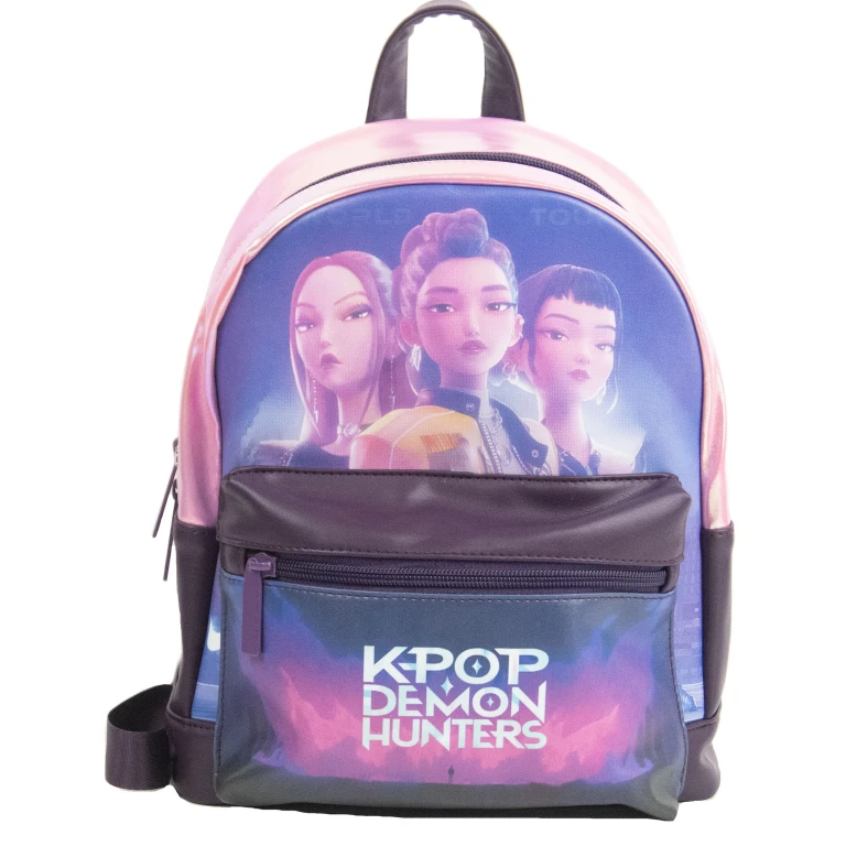 K-Pop Demon Hunters Rugzak - Violet & Roze - 1 stuk
