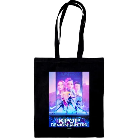 K-Pop Demon Hunters Tas Katoen Zwart