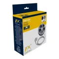 Stekkerdoos Rond 4 Weg Wit 140cm Aan/Uit +USB A+C