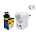 Stekker Met 3 USB-Poorten 2A+1C