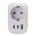Stekker Met 3 USB-Poorten 2A+1C