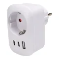 Stekker Met 3 USB-Poorten 2A+1C