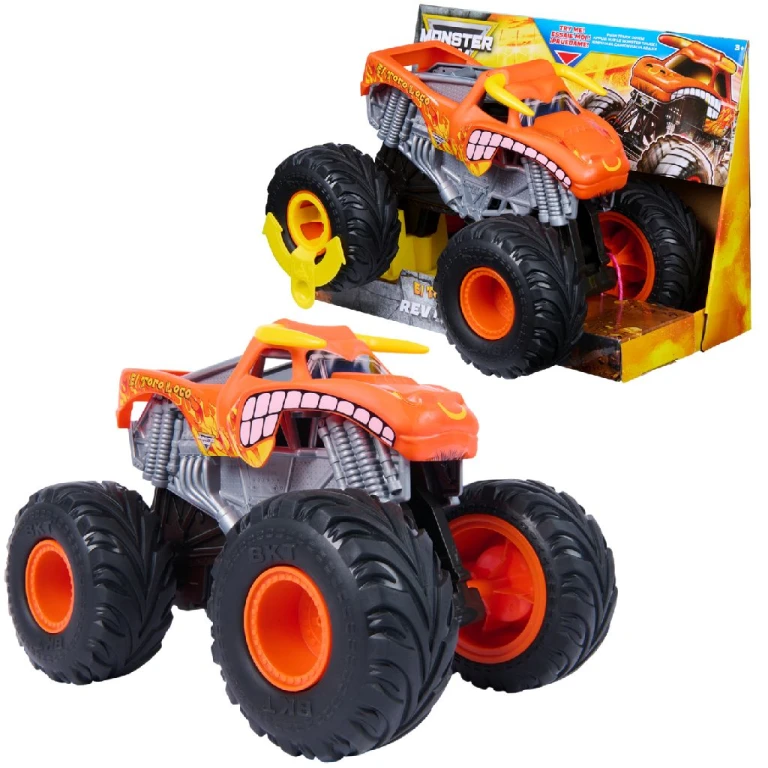 Monster Jam Rev 'N Roar El Toro Loco RC Monster Truck 1:18