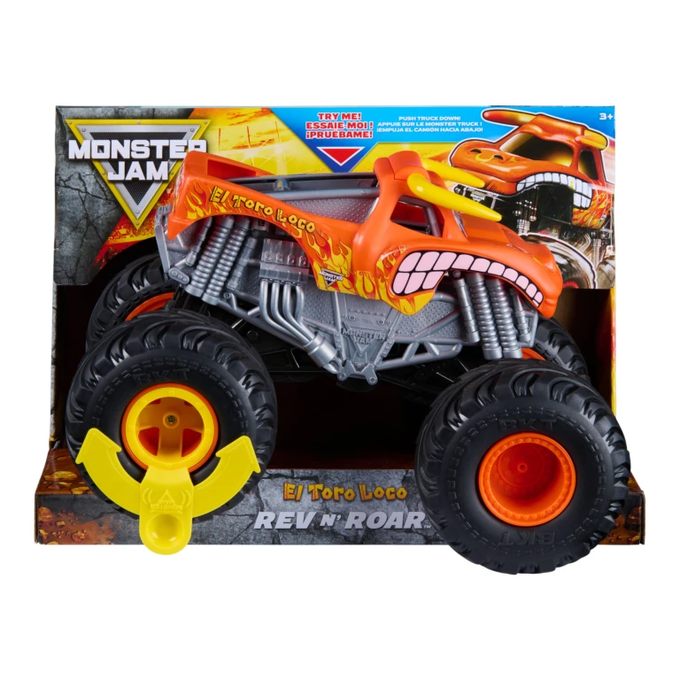 Monster Jam Rev 'N Roar El Toro Loco RC Monster Truck 1:18