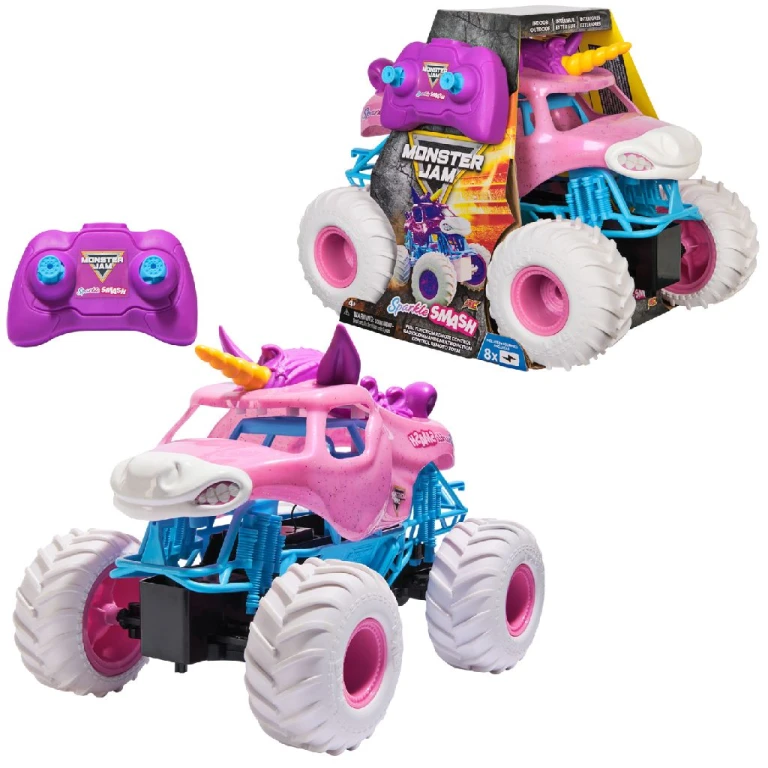 Monster Jam Sparkle Smash RC Monstertruck 1:15