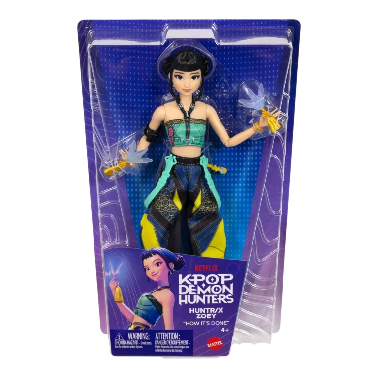 MATTEL K-Pop Fashion Doll Zoey - Tienerpop (1 stuk)