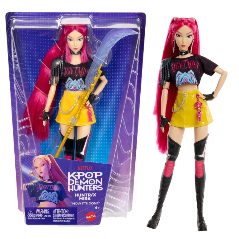 Mattel K-Pop Fashion Doll Mira pop - 1 stuk