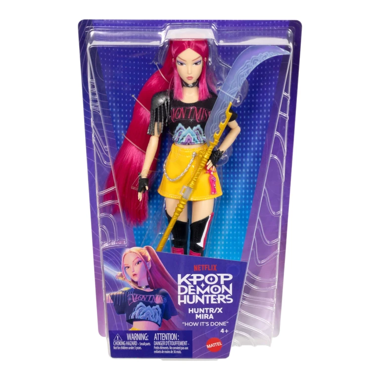 Mattel K-Pop Fashion Doll Mira pop - 1 stuk