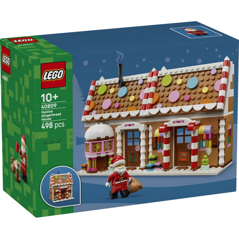 LEGO Bouwset Winters Peperkoekhuisje 40809 - 1 stuk