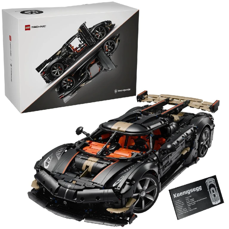LEGO Technic Koenigsegg Sadair's Spear Modelauto 1 stuk