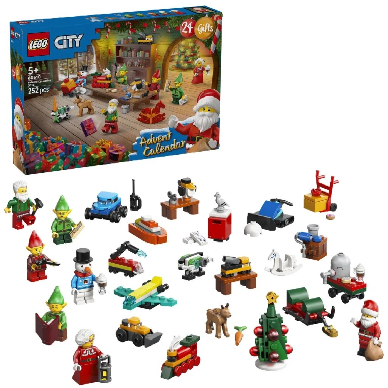 LEGO City Adventskalender 2026 - Set van 24 verrassingen