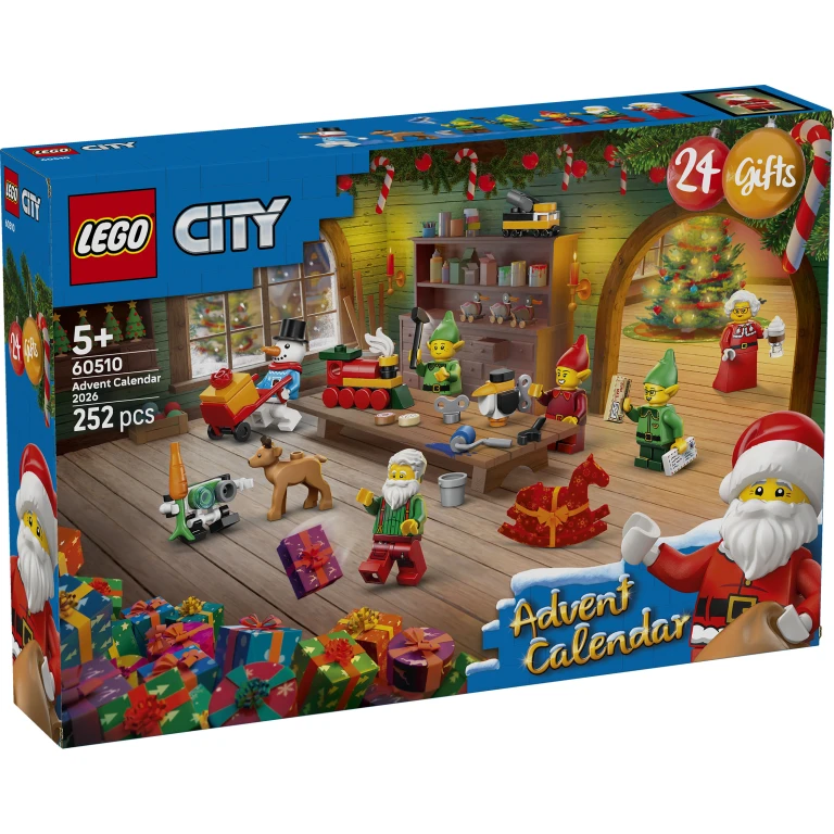 LEGO City Adventskalender 2026 - Set van 24 verrassingen