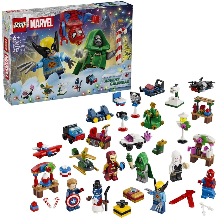 LEGO Marvel Super Heroes Adventskalender 2026 - 1 stuk