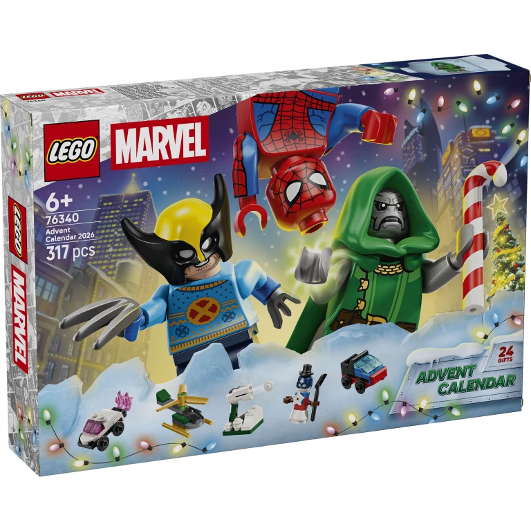LEGO Marvel Super Heroes Adventskalender 2026 - 1 stuk