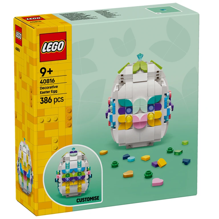LEGO Seasonal Paasei Versieren Bouwset - 1 stuk