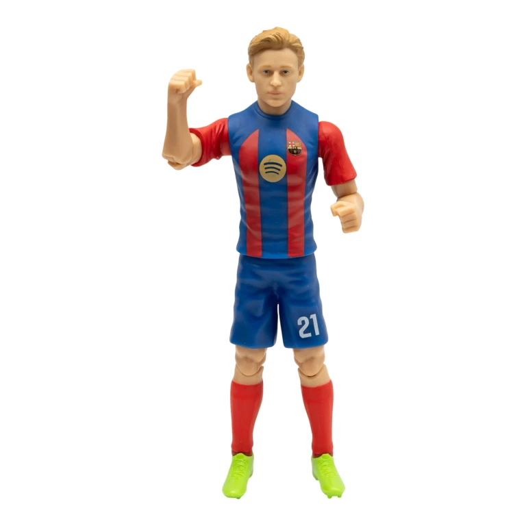 Socker Voetbal actiefiguur Frenkie De Jong 20cm - 1 stuk