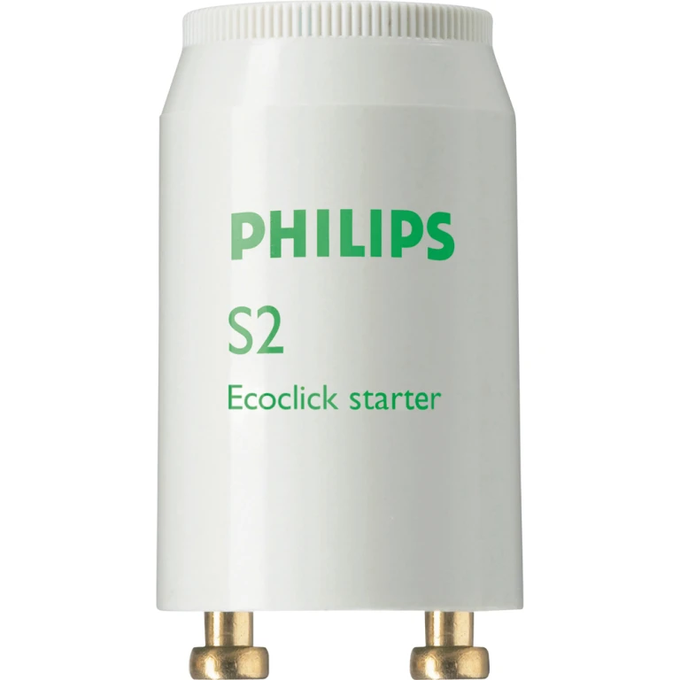 Philips TL starter S2 voor 4-22W TL-lampen, 1 stuk