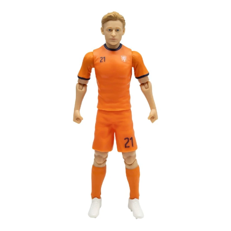 Socker Voetbal actiefiguur Frenkie De Jong 20cm - 1 stuk