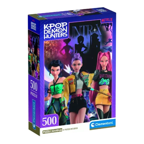 Clementoni K-Pop Demon Hunters Puzzel 500st