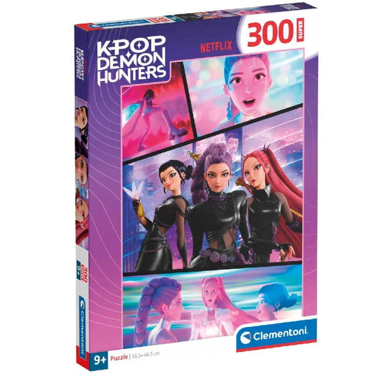 Clementoni K-Pop Demon Hunters Legpuzzel - 300 stukjes - 1 stuk