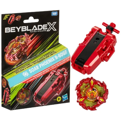 Beyblade X Sour Phoenix Stringlauncher Set