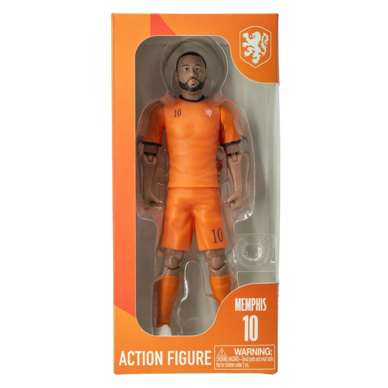 Socker Voetbal Actiefiguur Memphis Depay 20cm - 1 stuk