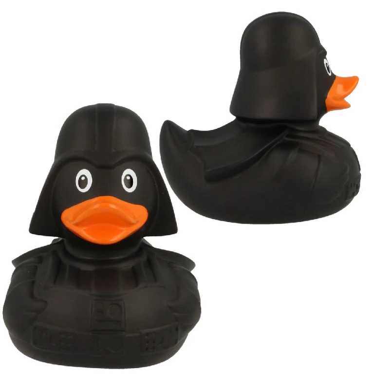 Lilalu Black Star Badeend Zwart - 1 stuk