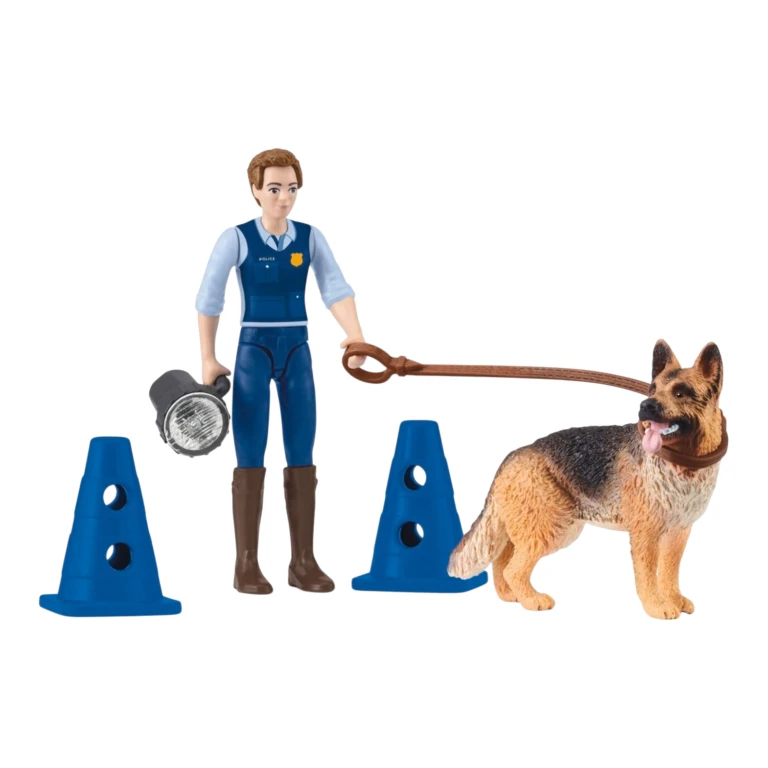 Schleich Police Operation Dierenfiguren set voor kinderen vanaf 4 jaar
