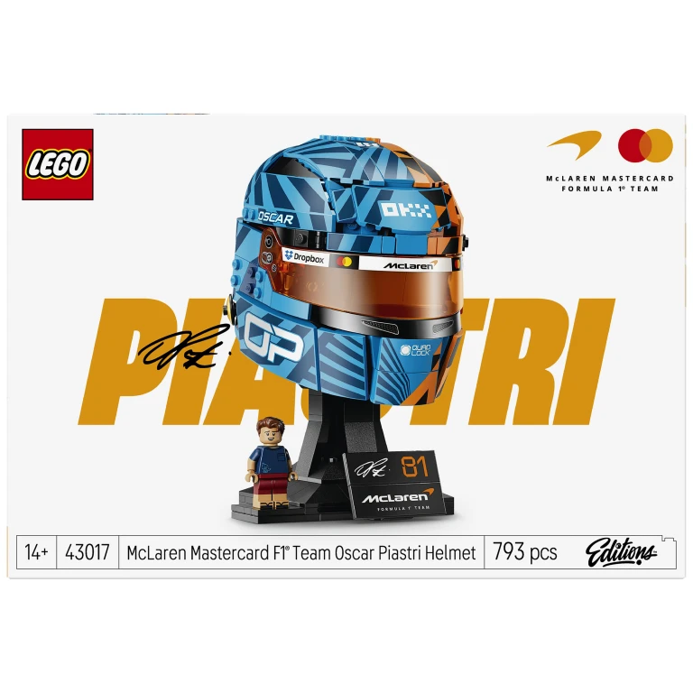 LEGO Editions F1 Helm McLaren Oscar Piastri - 1 stuk