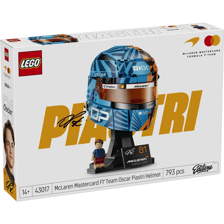 LEGO Editions F1 Helm McLaren Oscar Piastri - 1 stuk