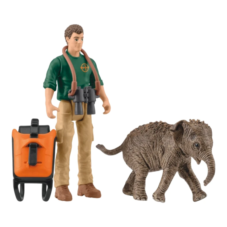 Schleich Onderzoeker op Excursie Dierenfiguur 1 stuk