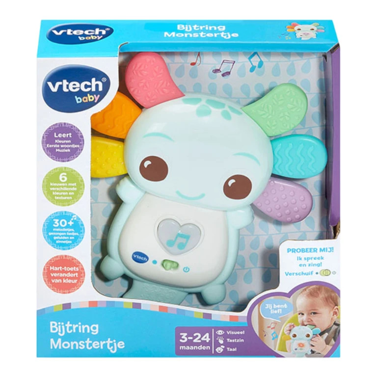 VTech Baby Bijtring Monstertje - 1 stuk