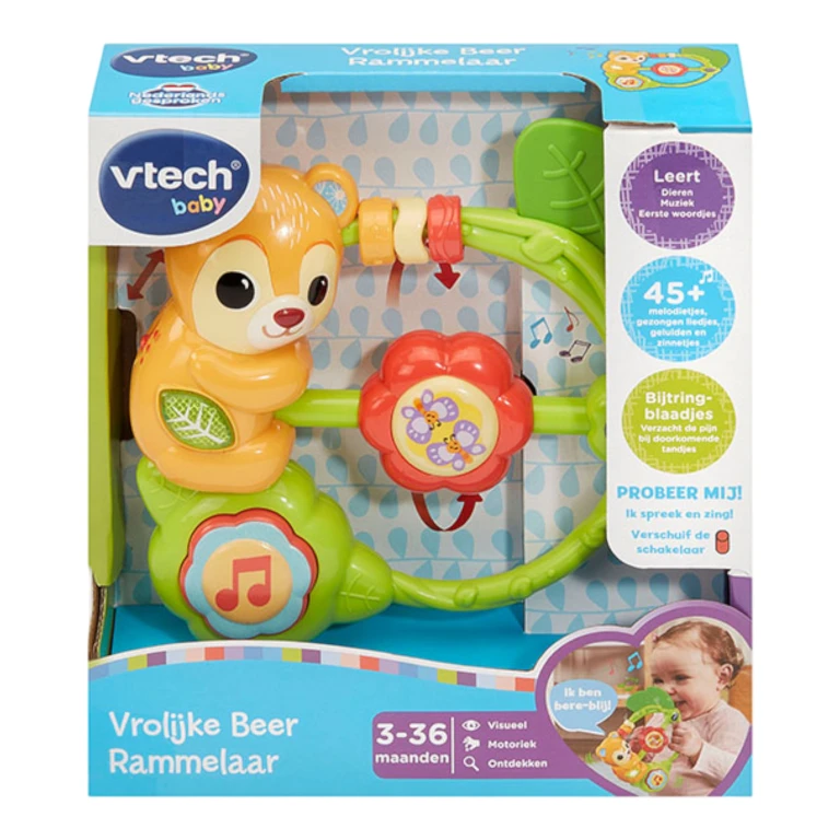VTech Baby Vrolijke Beer Rammelaar - 1 stuk