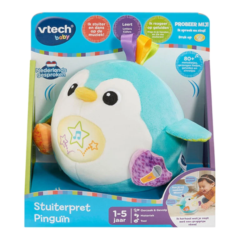 VTech Baby Stuiterpret Pinguïn - 1 stuk