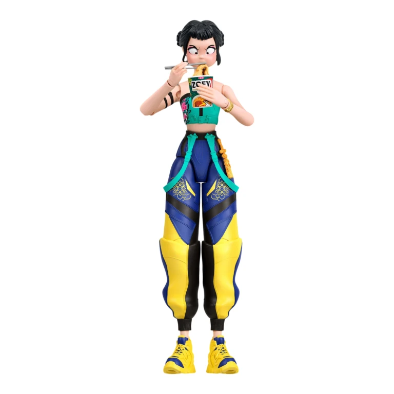 K-Pop Zoe Actiefiguur - 1 stuk