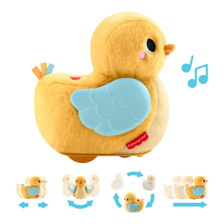 Knuffel Fisher-Price Kruip Eend