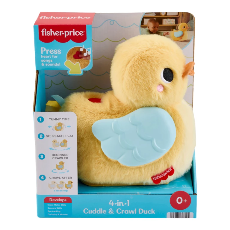 Knuffel Fisher-Price Kruip Eend