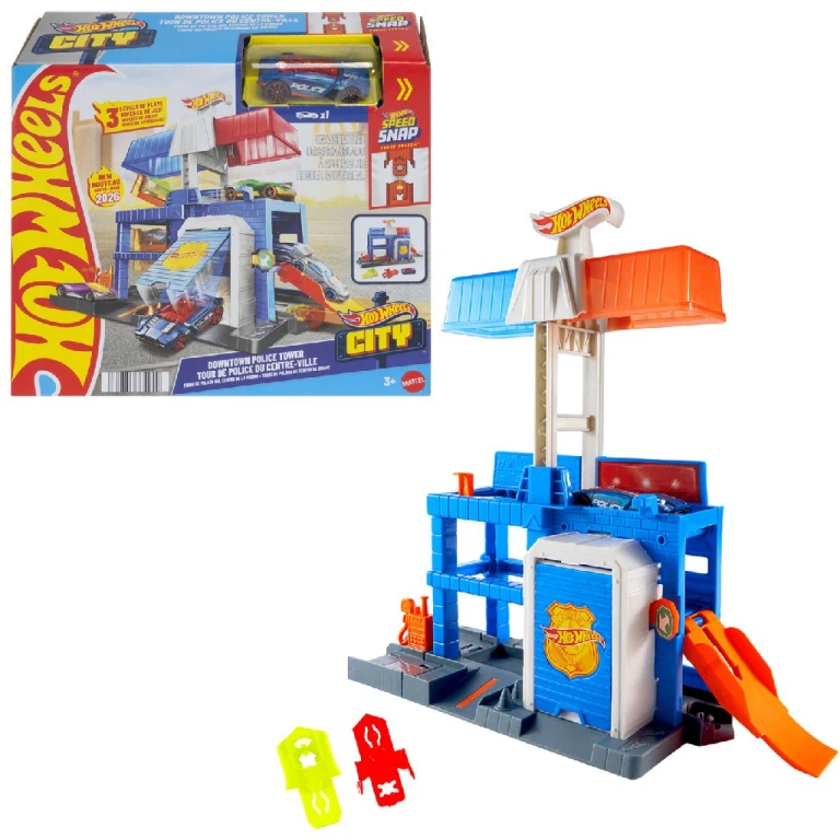 Hot Wheels Speelgoedauto Politietoren City Centrum 1 stuk