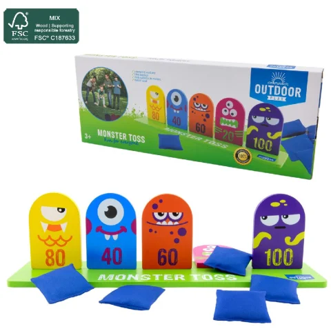 Outdoor Play Monster Toss Game FSC