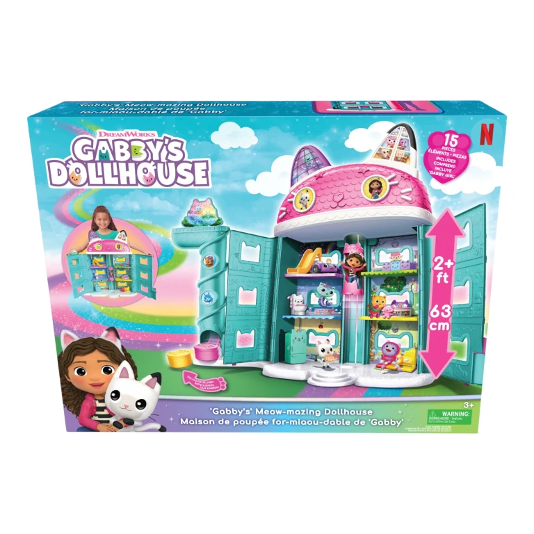 Gabby's Dollhouse Poppenhuis Speelset - 1 stuk