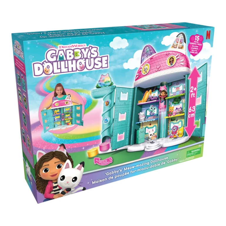 Gabby's Dollhouse Poppenhuis Speelset - 1 stuk