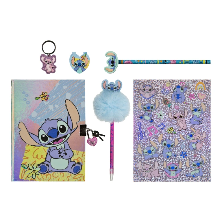 Stitch Dagboekset Blauw-grijs