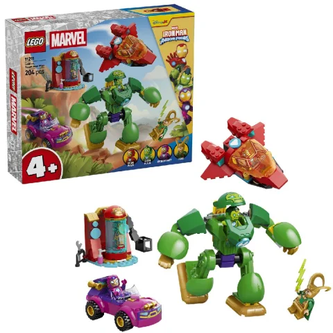 Lego 11211 Super Heroes Marvel Loki Vs Iron Man