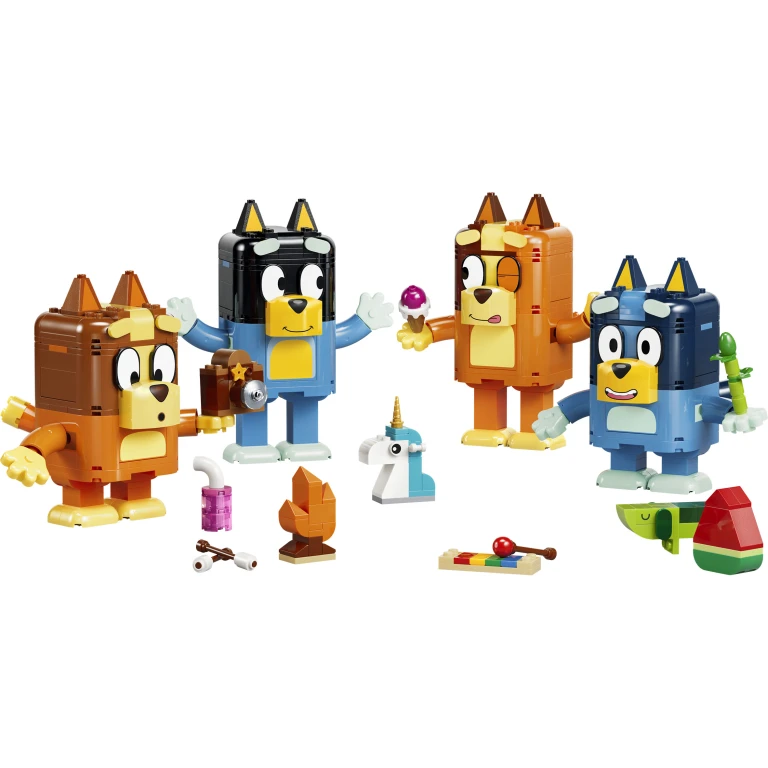 LEGO Bluey Bouwset Bluey en Familie - 4 figuren
