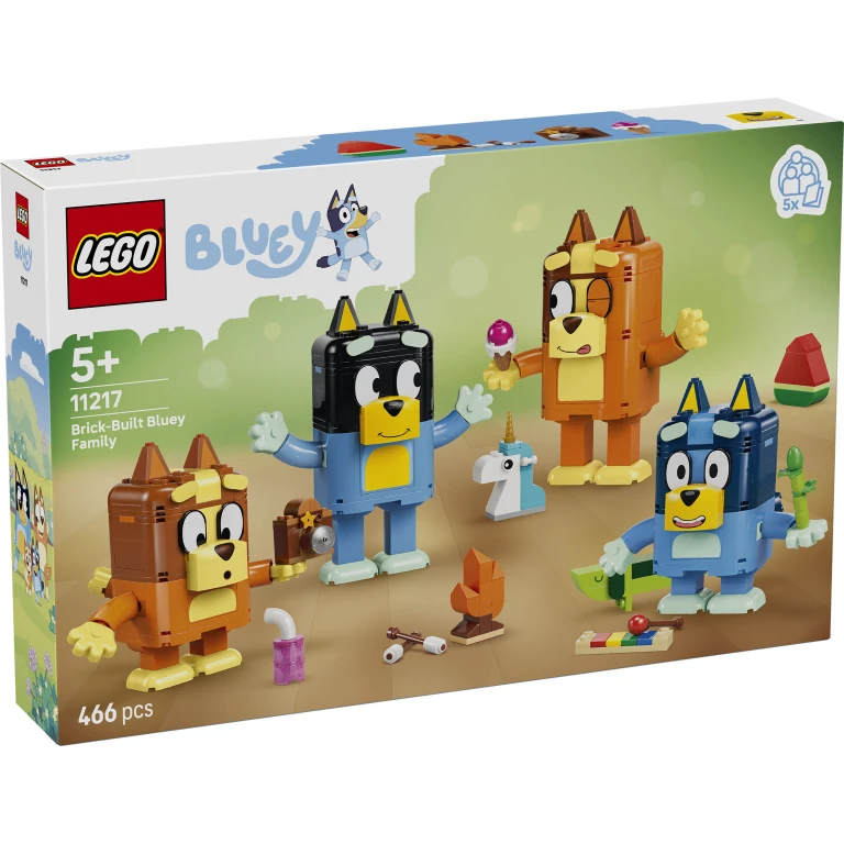 LEGO Bluey Bouwset Bluey en Familie - 4 figuren