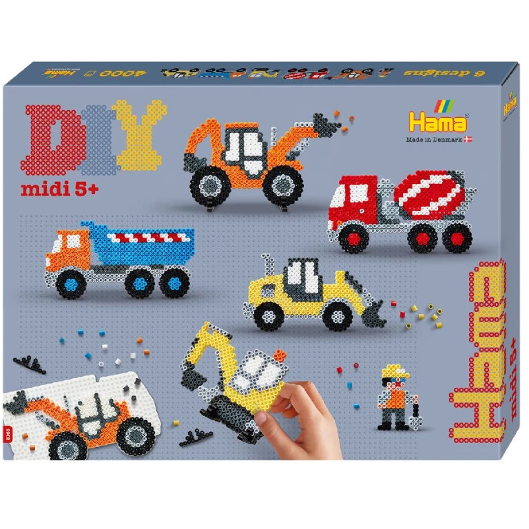 Hama Construction Strijkkralenset - 4000 kralen - 1 stuk