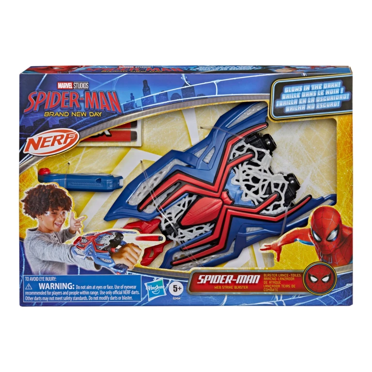 Nerf Marvel Spider-Man Brand New Day Strike Blaster - 1 stuk
