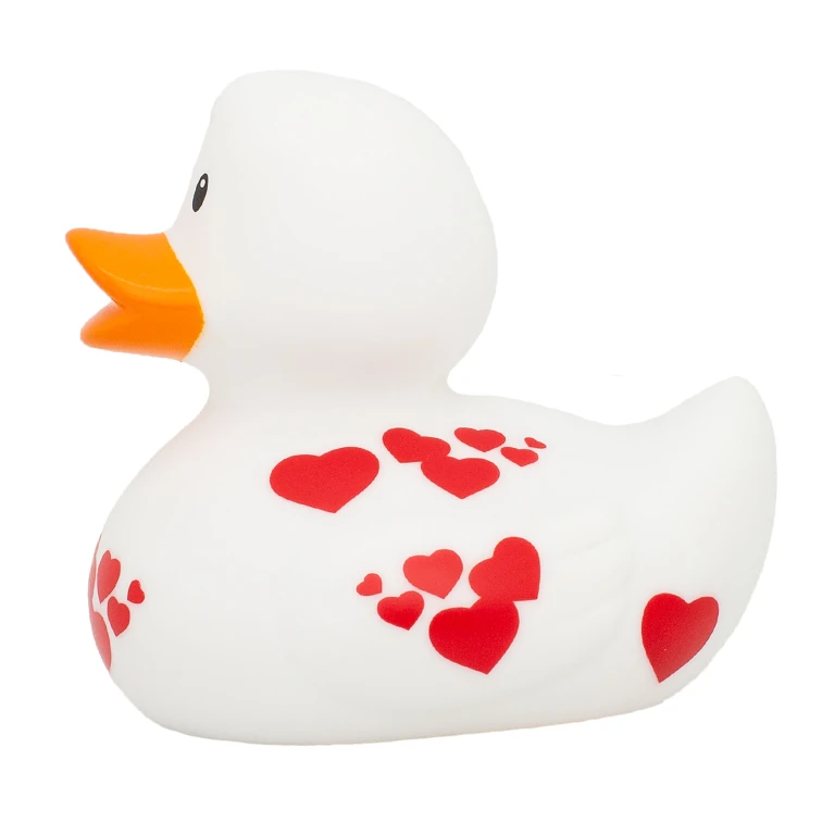 Lilalu Red Hearts Badeend 1 stuk